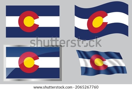 Flag of the state of Colorado