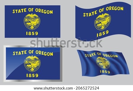Flag of the state of Oregon