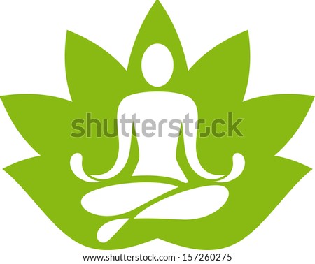 Yoga Symbol Stock Vector Illustration 157260275 : Shutterstock