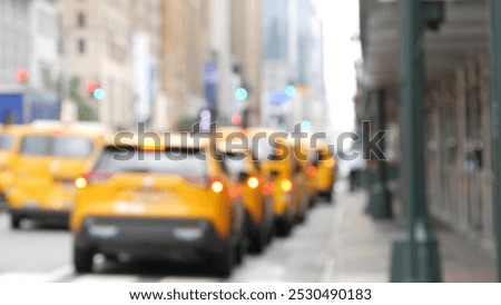 Similar – Image, Stock Photo yellow line near the sidewalk