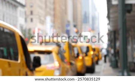 Similar – Image, Stock Photo yellow line near the sidewalk