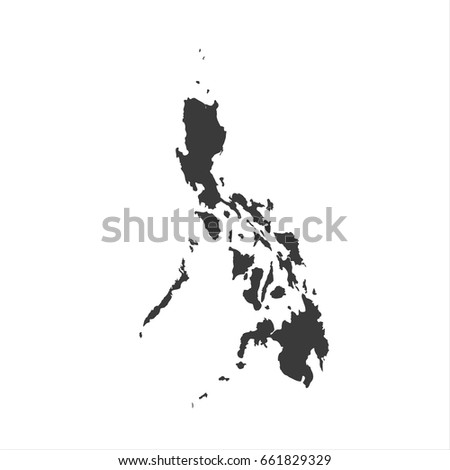 philippines map vector. / philippines map.