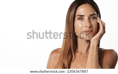 Similar – Image, Stock Photo attractive mature woman , spain