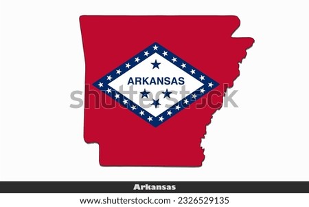 Arkansas - State of America (EPS)