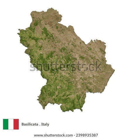 Similar – Image, Stock Photo Country landscape in Basilicata, Italy, at summer