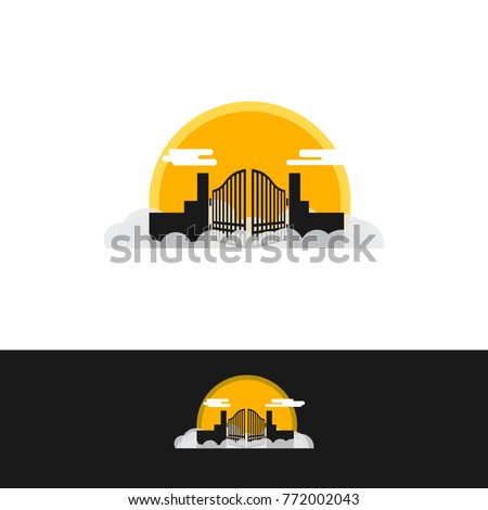 Similar – Image, Stock Photo Gate to paradise