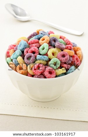 delicious and nutritious fruit cereal loops flavorful, healthy and funny addition to kids breakfast