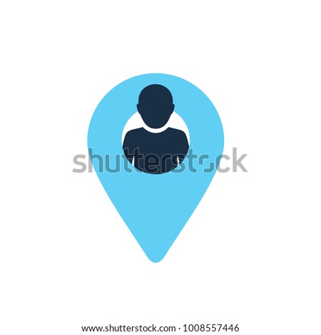 Find People Location Logo and Icon