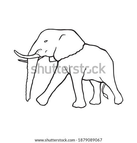 Elephant Pen Drawing At Getdrawings Free Download