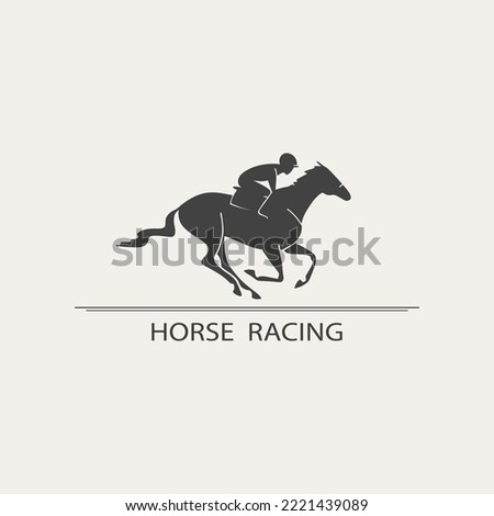 Logo design for horse racing