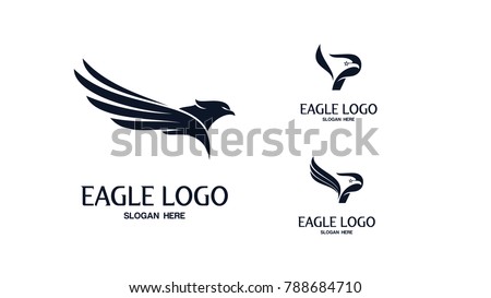 Set of Eagle Logo Vector