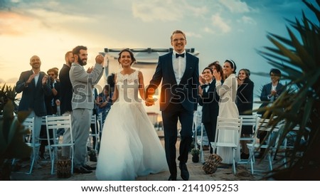 Similar – Image, Stock Photo Groom and best man putting on the suit