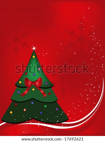 Christmas background designed in Illustrator vector format.