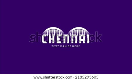 Chennai Napier Bridge Logo - Vector Artwork