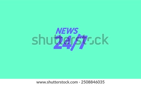 
News24-7 Logo - vector Artworks 