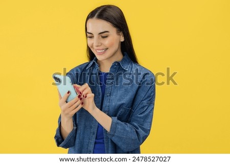 Similar – Image, Stock Photo woman holds in her hands baked round rye bread