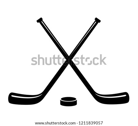 Isolated hockey stick