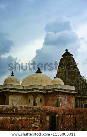 Ekling temple udaipur Stok fotoğraf © 