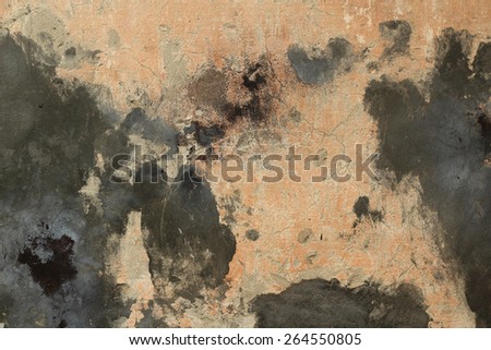 smeared pink stucco wall abstract background
