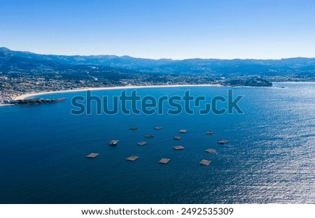 Similar – Image, Stock Photo Aerial view of Ria Formosa Natural Park in Olhao, Algarve, Portugal