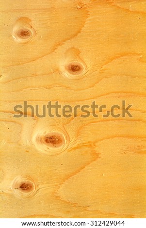 Spruce plywood, construction board or sheet made of wood, wooden panel, texture with natural pattern
