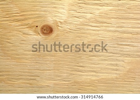Spruce plywood, construction board or sheet made of wood, wooden panel, texture with natural pattern