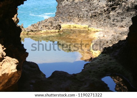 Similar – Foto Bild #As# Donner-Grotte grotte