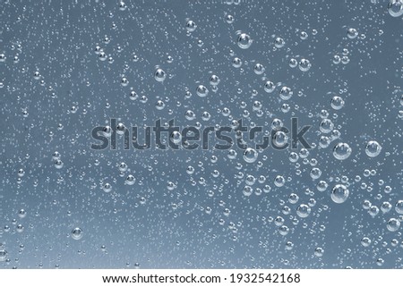 Similar – Image, Stock Photo rain drop on the green grass in rainy days