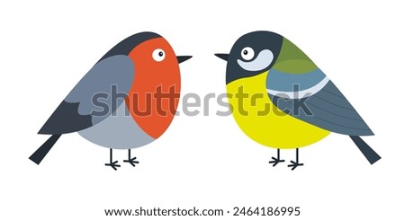 Similar – Image, Stock Photo Blue tit on a branch