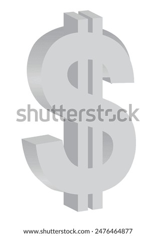 US dollar sign. vector illustration