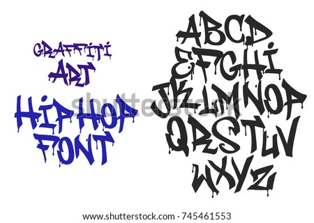 graffiti tag letter free