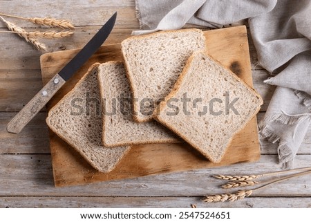 Similar – Foto Bild Brot Brotscheibe Brotlaib