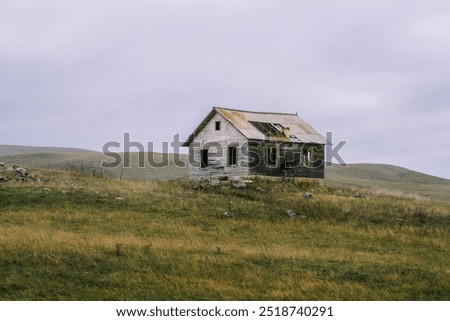 Similar – Image, Stock Photo a lonely house in the dunes