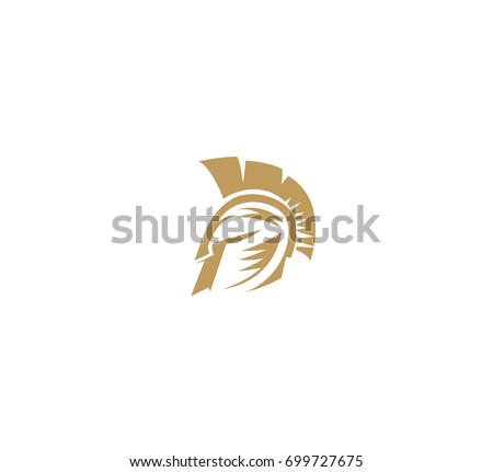 Spartan helmet icon, warrior, fighter, security, gladiator, strength, saviour, white background, vector illustration