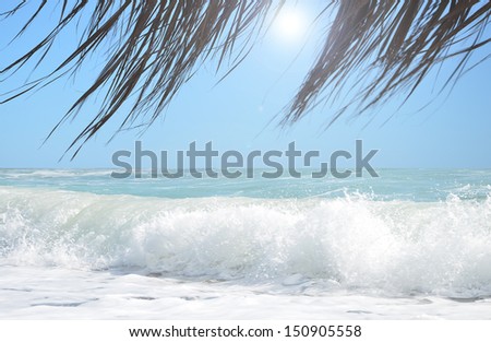sea, waves, sun, vacation, sun protection