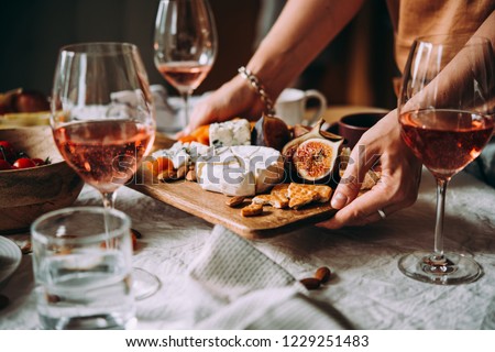 Similar – Image, Stock Photo Wine and figs, the terraces of Sanssouci