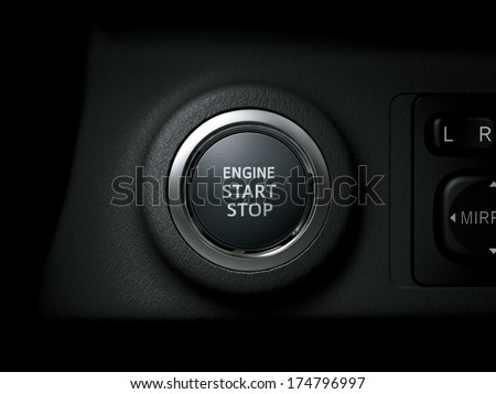 Engine Start Button on my car