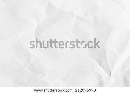 White textured paper./ White textured paper.