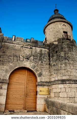 Simancas, Spain. 04/12/2008. Castle that hosts the General Archives of Simancas.