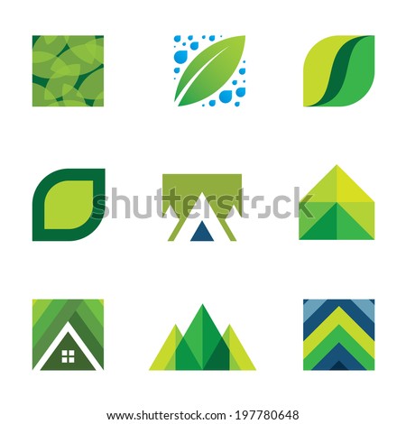 Colorful creativity inspiration design for professional company vector logo icons
