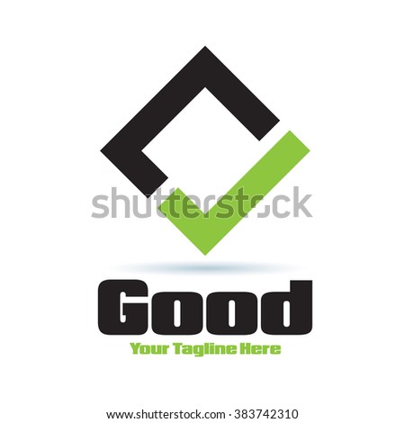 Logo Good Yes Icon Element Template Design Logos