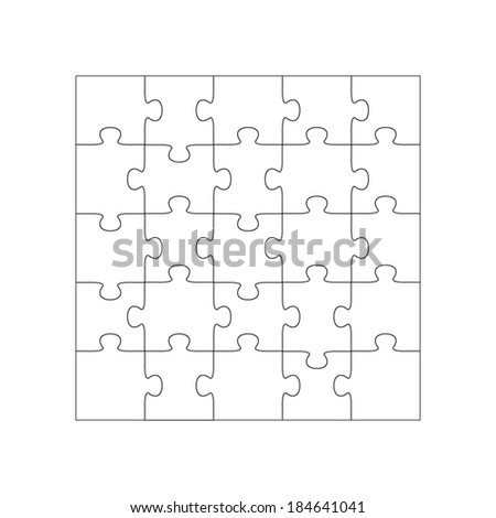 Complete puzzle - vector