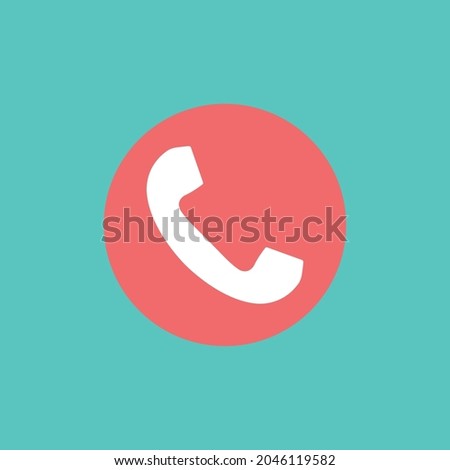 call icon   telephone receiver vector 