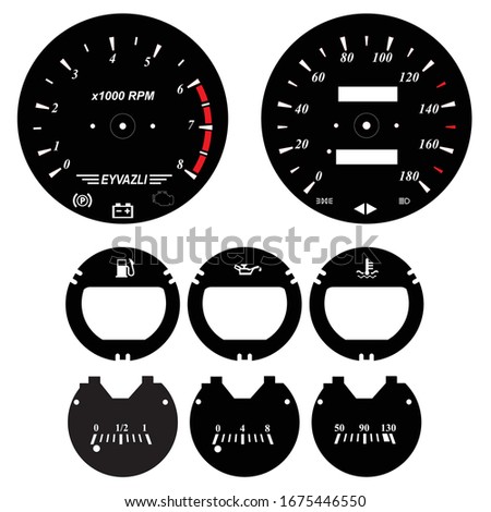 Lada Vaz 2016 instrument cluster