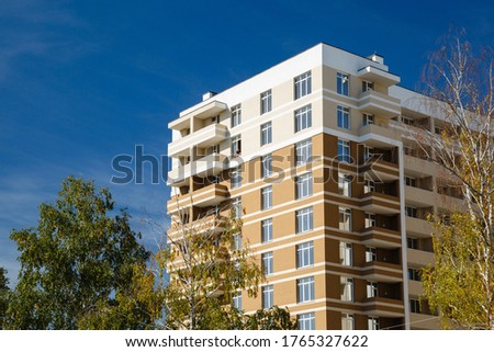 Similar – Foto Bild Fenster mehrstöckiges Wohngebäude