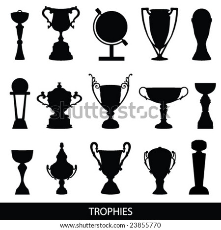 trophies silhouettes