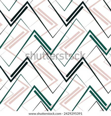 Geometric pattern, mesh, seamless vector background.