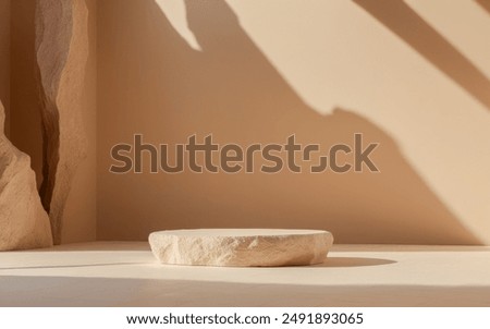 Similar – Image, Stock Photo Product mockup photo showing beauty and hygiene product using aloe vera for a sustainable lifestyle and ethical consumerism