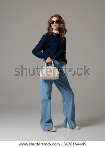 Similar – Image, Stock Photo fashion model woman