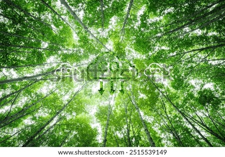 Similar – Image, Stock Photo Eco Carbon Capture Ecology
